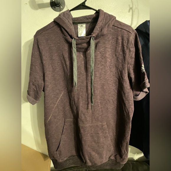 Adidas Sweatshirt Hoodie Bundle Lot of 4 Men's Large Gray Brown Black Pre-Owned - Picture 6 of 8